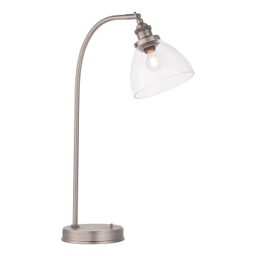 Endon 91740 - Eπιτραπέζιο φωτιστικό HANSEN 1xE14/40W/230V ματ χρώμιο