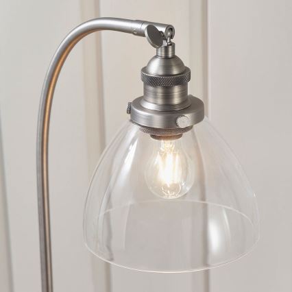 Endon 91740 - Eπιτραπέζιο φωτιστικό HANSEN 1xE14/40W/230V ματ χρώμιο