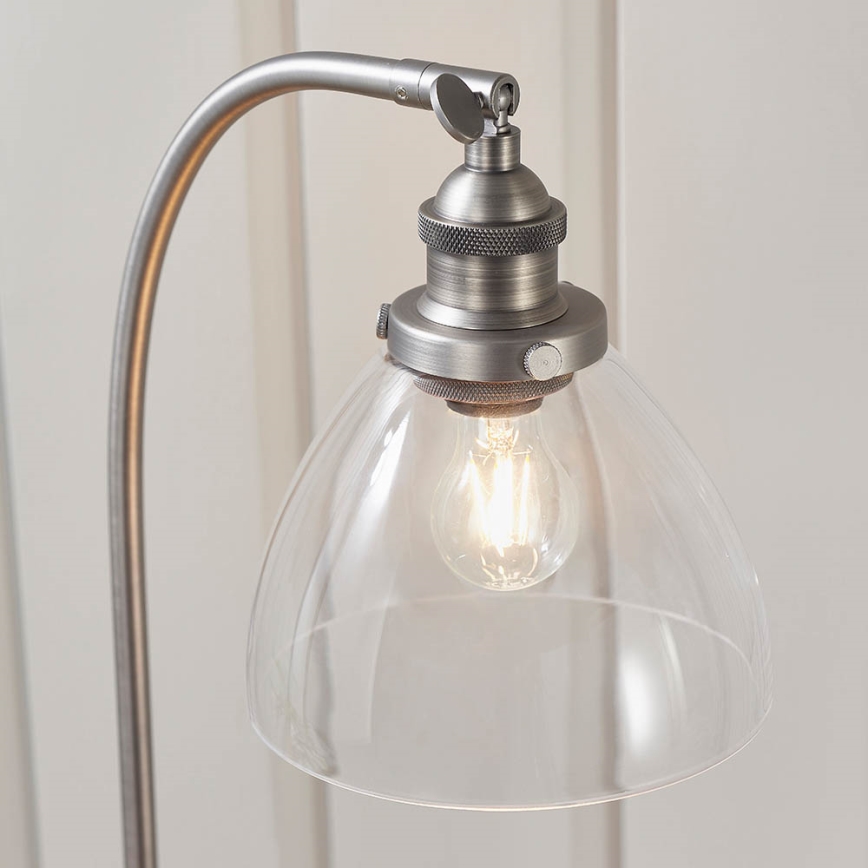 Endon 91740 - Eπιτραπέζιο φωτιστικό HANSEN 1xE14/40W/230V ματ χρώμιο
