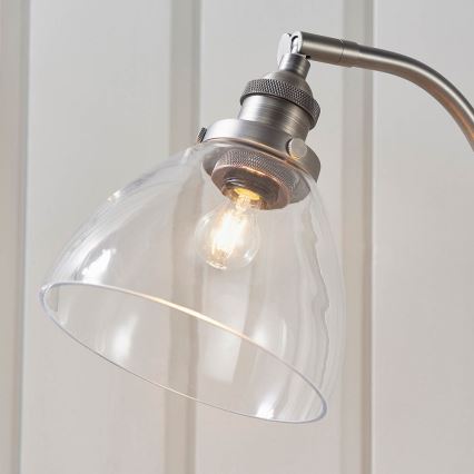 Endon 91740 - Eπιτραπέζιο φωτιστικό HANSEN 1xE14/40W/230V ματ χρώμιο