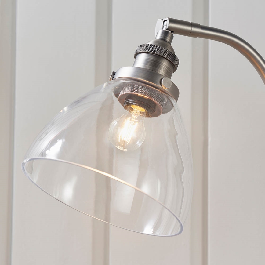 Endon 91740 - Eπιτραπέζιο φωτιστικό HANSEN 1xE14/40W/230V ματ χρώμιο