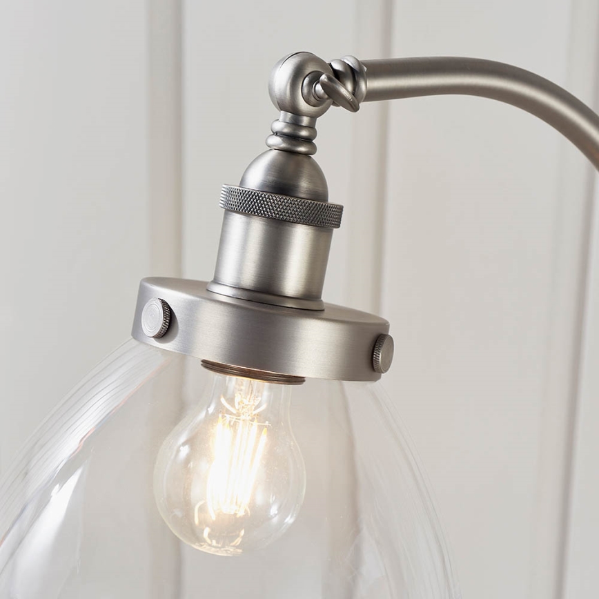 Endon 91741 - Φωτιστικό δαπέδου HANSEN 1xE27/40W/230V ματ χρώμιο