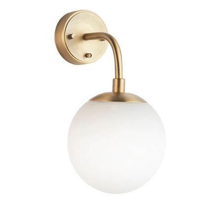 Endon 91892 - Επιτοίχιο φωτιστικό ONTARIO 1xE14/7W/230V ορειχάλκινο
