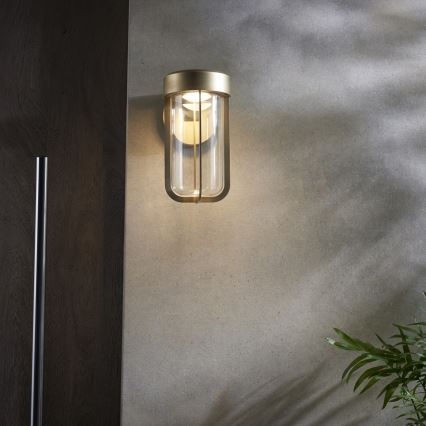 Endon 92856 - Επιτοίχιο φωτιστικό μπάνιου LED/8W/230V IP44 2700K ορείχαλκος