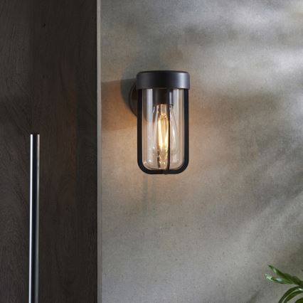 Endon 92857 - Επιτοίχιο φωτιστικό μπάνιου 1xE27/6W/230V IP44 μπρονζέ/μαύρο