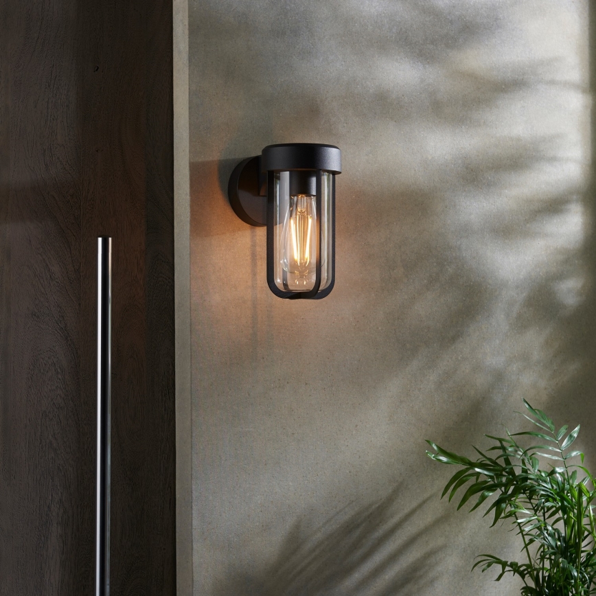 Endon 92859 - Επιτοίχιο φωτιστικό μπάνιου 1xE27/6W/230V IP44 μαύρο