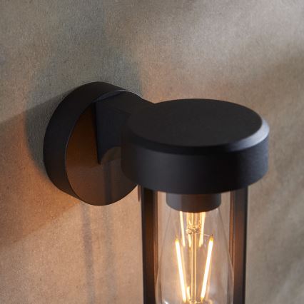 Endon 92859 - Επιτοίχιο φωτιστικό μπάνιου 1xE27/6W/230V IP44 μαύρο