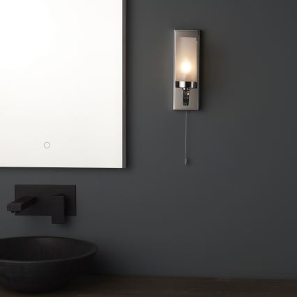 Endon 92960 - Επιτοίχιο φωτιστικό μπάνιου EDREA 1xG9/3W/230V IP44 γυαλιστερό χρώμιο