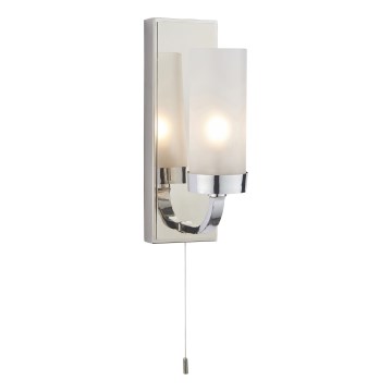 Endon 92960 - Επιτοίχιο φωτιστικό μπάνιου EDREA 1xG9/3W/230V IP44 γυαλιστερό χρώμιο