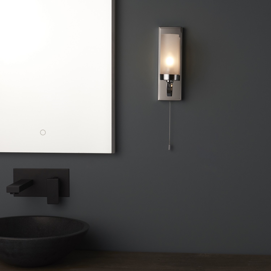 Endon 92960 - Επιτοίχιο φωτιστικό μπάνιου EDREA 1xG9/3W/230V IP44 γυαλιστερό χρώμιο