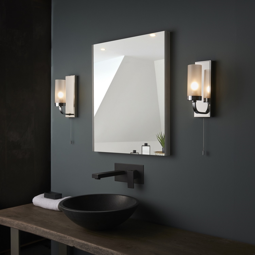 Endon 92960 - Επιτοίχιο φωτιστικό μπάνιου EDREA 1xG9/3W/230V IP44 γυαλιστερό χρώμιο