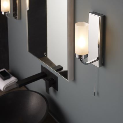 Endon 92960 - Επιτοίχιο φωτιστικό μπάνιου EDREA 1xG9/3W/230V IP44 γυαλιστερό χρώμιο
