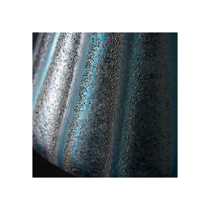 Endon 93059 - Επιτραπέζιο φωτιστικό ALYSSIA 1xE27/10W/230V χρυσό/μπλε