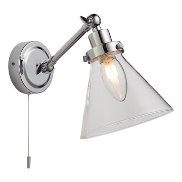 Endon 93853 - Επιτοίχιο σποτ μπάνιου FARADAY 1xG9/3W/230V IP44 γυαλιστερό χρώμιο