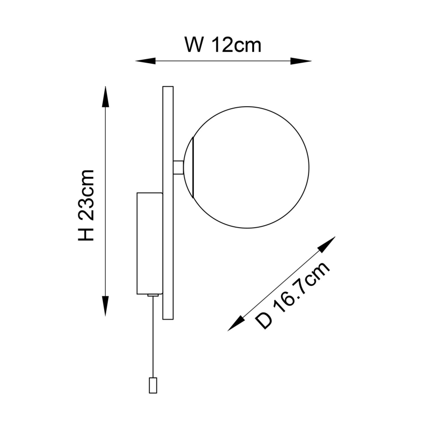 Endon 94080 - Επιτοίχιο φωτιστικό μπάνιου SPA 1xG9/3W/230V IP44 γυαλιστερό χρώμιο