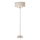 Endon 94359 - επιδαπέδιο φωτιστικό HIGHCLERE 3xE14/40W/230V μπεζ/γυαλιστερό χρώμιο διάμετρος 47 cm