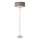 Endon 94378 - Επιδαπέδιο φωτιστικό HIGHCLERE 1xE14/40W/230V γκρι/γυαλιστερό χρώμιο