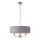 Endon 94394 - Κρεμαστό φωτιστικό οροφής HIGHCLERE 3xE14/40W/230V σκούρο/γυαλιστερό χρώμιο