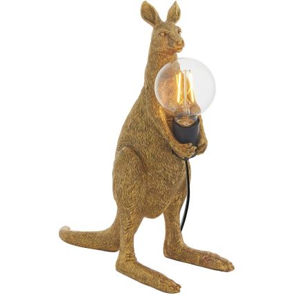 Endon 95075 - Επιτραπέζιο φωτιστικό KANGAROO 1xE27/10W/230V χρυσό