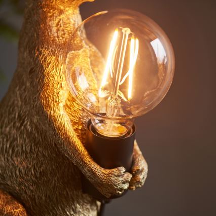 Endon 95075 - Επιτραπέζιο φωτιστικό KANGAROO 1xE27/10W/230V χρυσό