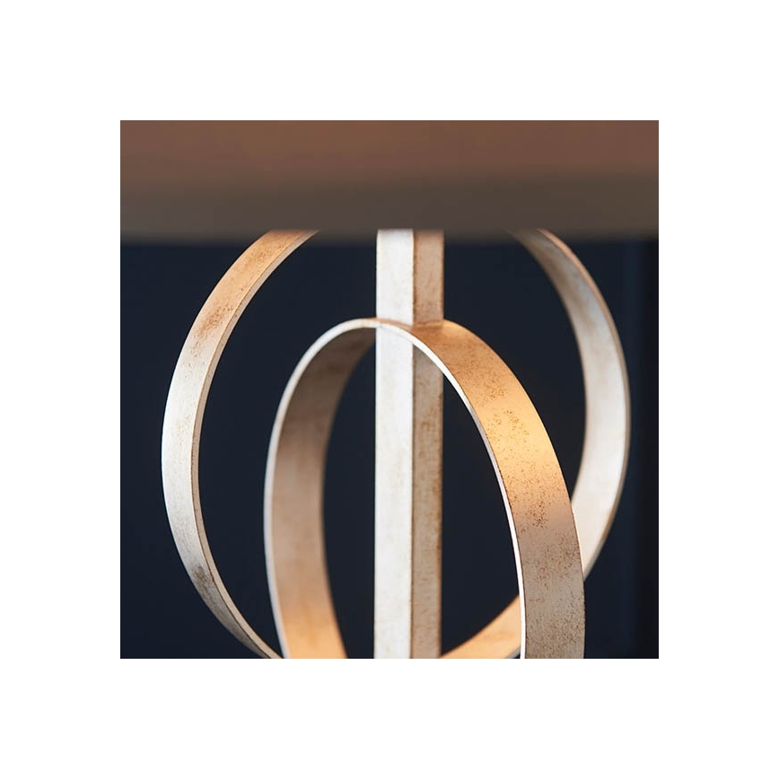 Endon 95215 - Πολυέλαιος με αλυσίδα 5xE27/10W/230V, διάμ. 70 εκ., γκρι