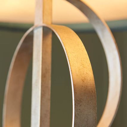 Endon 95223 - Κρεμαστό φωτιστικό με αλυσίδα 5xE27/10W/230V, διάμ. 70 εκ., μπλε/γκρι