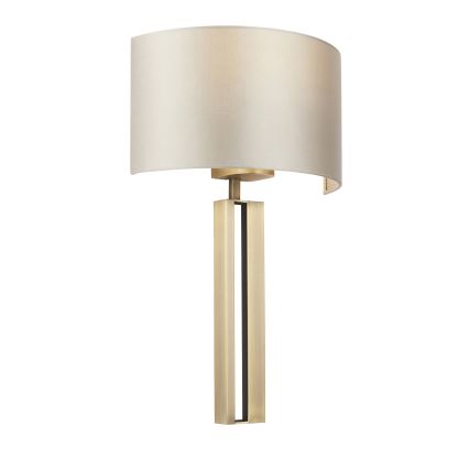 Endon 95452 - Επιτοίχιο φωτιστικό 1xE27/10W/230V μπεζ/χρυσό