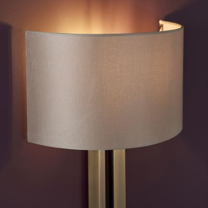 Endon 95452 - Επιτοίχιο φωτιστικό 1xE27/10W/230V μπεζ/χρυσό