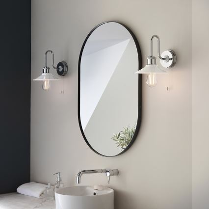 Endon 95508 - Απλίκα μπάνιου MARIS 1xE27/6W/230V IP44 γυαλιστερό χρώμιο