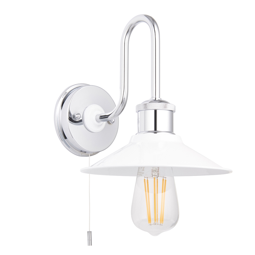 Endon 95508 - Απλίκα μπάνιου MARIS 1xE27/6W/230V IP44 γυαλιστερό χρώμιο
