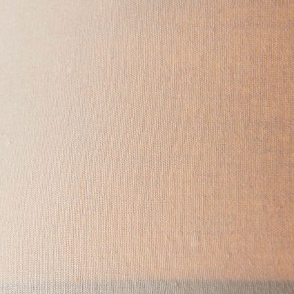 Endon 95834 - Κρεμαστό φωτιστικό HAYFIELD 3xE27/40W/230V ματ χρώμιο/μπεζ