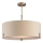 Endon 95834 - Κρεμαστό φωτιστικό HAYFIELD 3xE27/40W/230V ματ χρώμιο/μπεζ