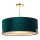 Endon 95839 - Κρεμαστό φωτιστικό HAYFIELD 3xE27/40W/230V ορείχαλκος/πράσινο