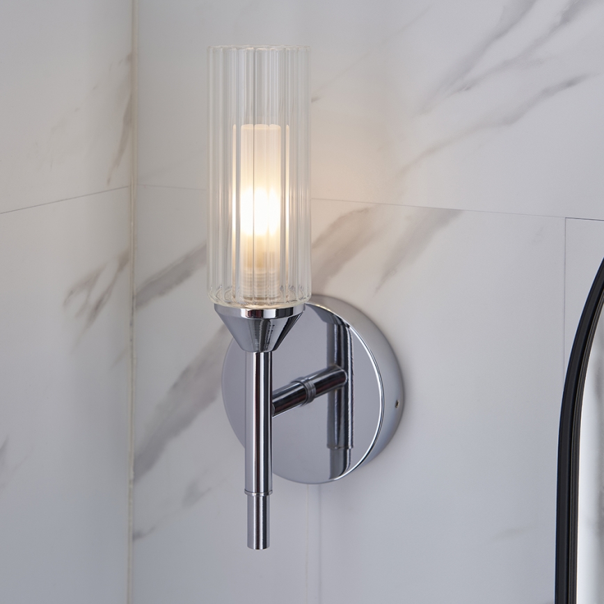 Endon 97171 - Επιτοίχιο φωτιστικό μπάνιου NATORI 1xG9/3W/230V IP44 γυαλιστερό χρώμιο