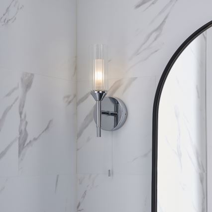 Endon 97171 - Επιτοίχιο φωτιστικό μπάνιου NATORI 1xG9/3W/230V IP44 γυαλιστερό χρώμιο