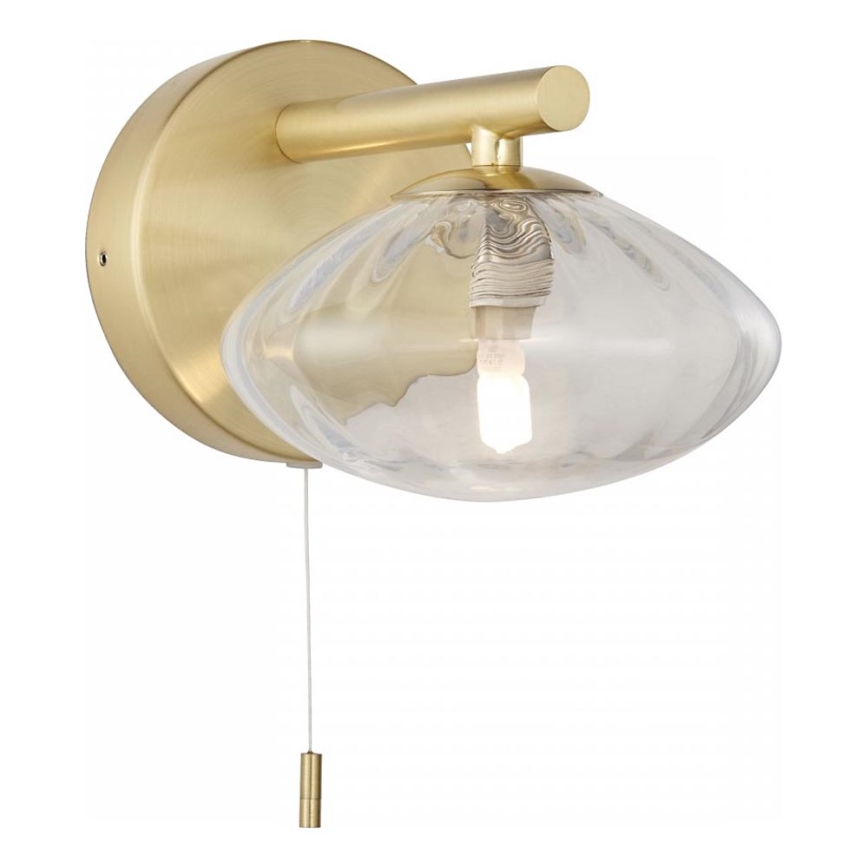 Endon 97182 - Επιτοίχιο φωτιστικό μπάνιου MOBIAS 1xG9/3W/230V IP44 ορείχαλκος