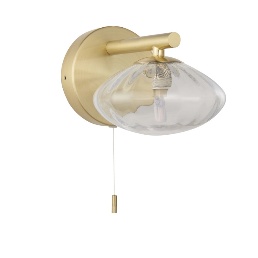 Endon 97182 - Επιτοίχιο φωτιστικό μπάνιου MOBIAS 1xG9/3W/230V IP44 ορείχαλκος