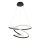 Endon 97632 - Κρεμαστό φωτιστικό με καλώδιο DUNE LED/47,5W/230V 3000K μαύρο