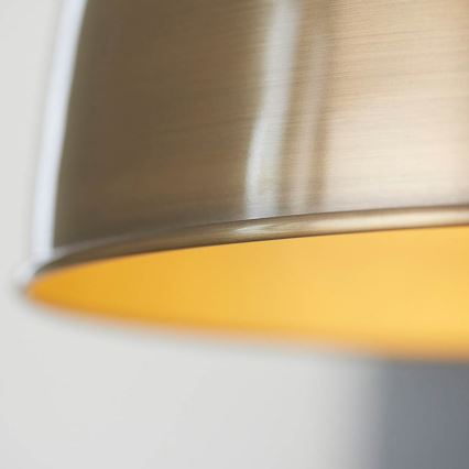 Endon 98744 - Κρεμαστό φωτιστικό με καλώδιο FRANKLIN 1xE27/10W/230V ορείχαλκος