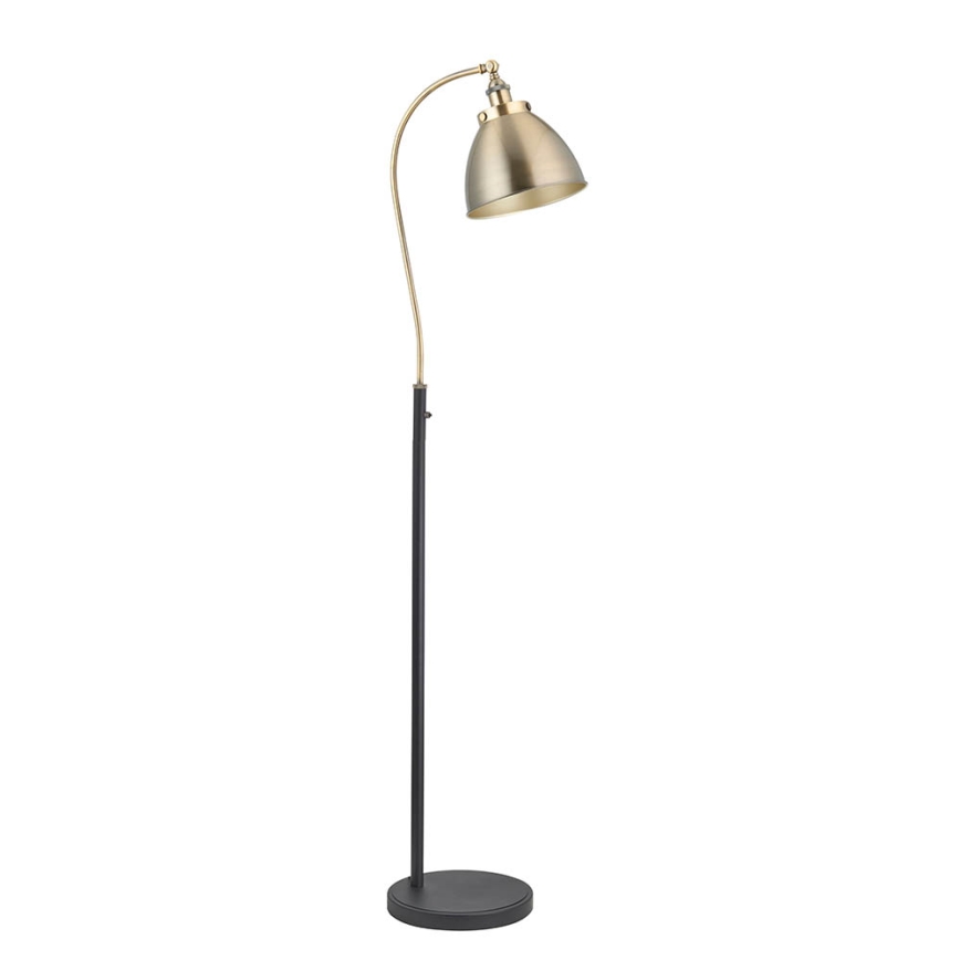 Endon 98748 - Επιδαπέδιο φωτιστικό FRANKLIN 1xE27/10W/230V μπρούτζινο/μαύρο