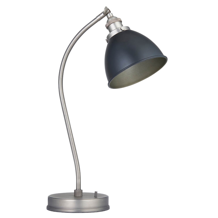 Endon 98752 - Επιτραπέζιο φωτιστικό FRANKLIN 1xE14/7W/230V ματ χρώμιο/ανθρακί