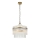 Endon 99167 - Κρεμαστό φωτιστικό οροφής MARIETTA 3xE14/7W/230V ορείχαλκος/διαφανές
