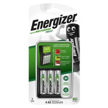 Energizer - Φορτιστής μπαταριών NiMH 6W/4xAA/AAA 2000mAh 230V