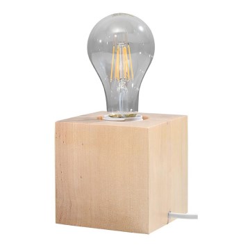 Eπιτραπέζια λάμπα ABEL 1xE27/15W/230V οξιά