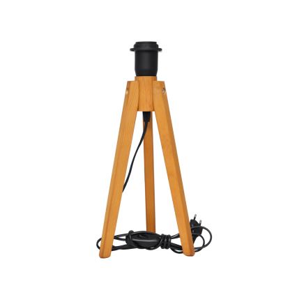 Eπιτραπέζια λάμπα ALBA 1xE27/15W/230V μαύρο/δρυς