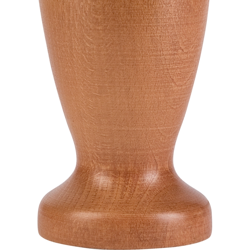 Eπιτραπέζια λάμπα AMFORA 1xE27/60W/230V καφέ/οξιά