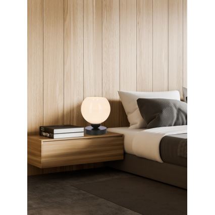 Eπιτραπέζια λάμπα CALDERA 1xE27/60W/230V μαύρο