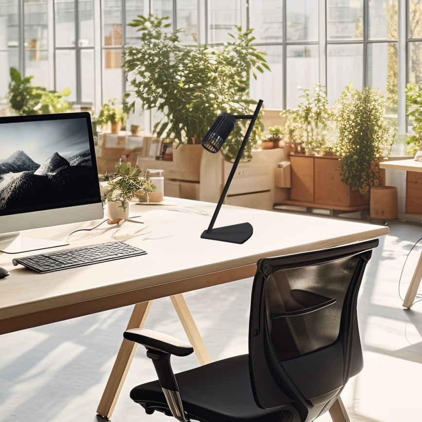 Eπιτραπέζια λάμπα VERTICAL 1xGU10/8W/230V μαύρο