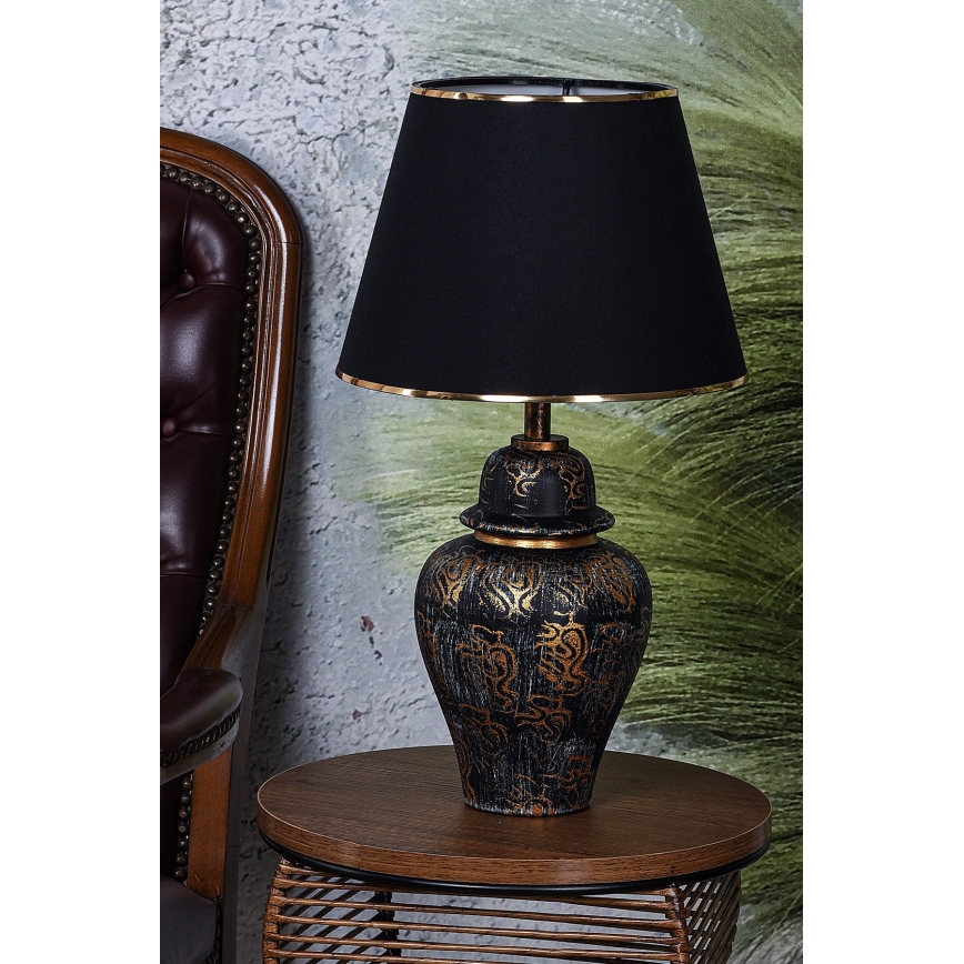 Eπιτραπέζιο φωτιστικό 1xE27/40W/230V μαύρο