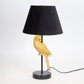 Eπιτραπέζιο φωτιστικό 1xE27/40W/230V μαύρο/χρυσό